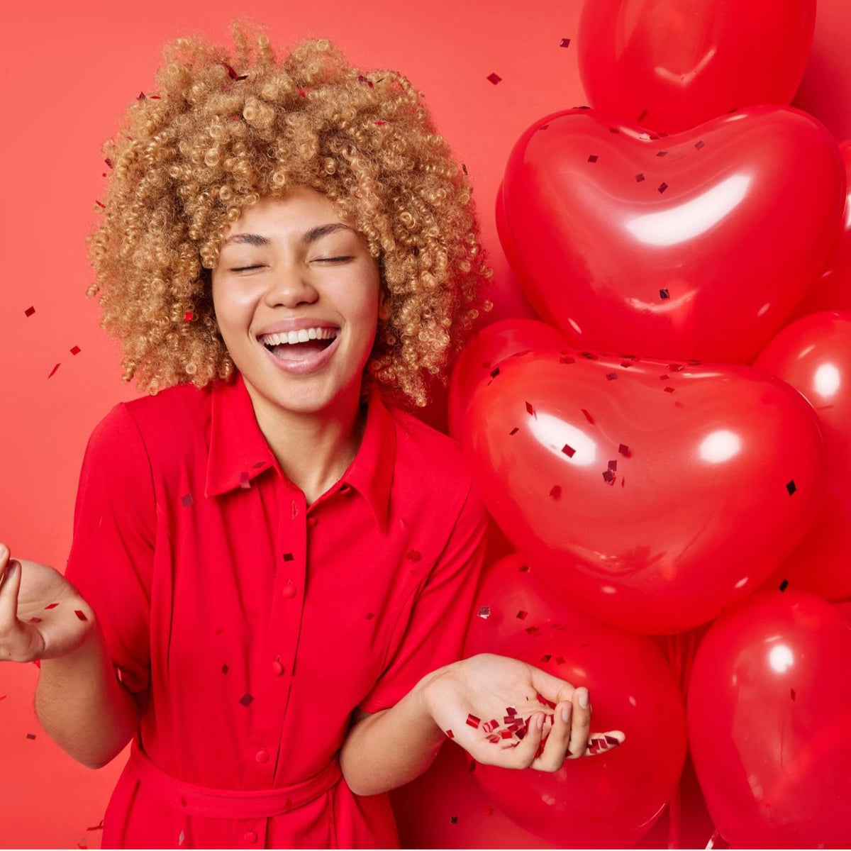 valentine's day foil balloon