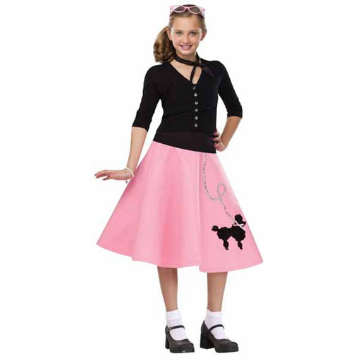 "Adorable Poodle Skirt For Sizes 4-6"