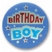 Birthday Boy Satin Button Pack