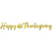 Foil Happy Thanksgiving Streamer (1Pk)