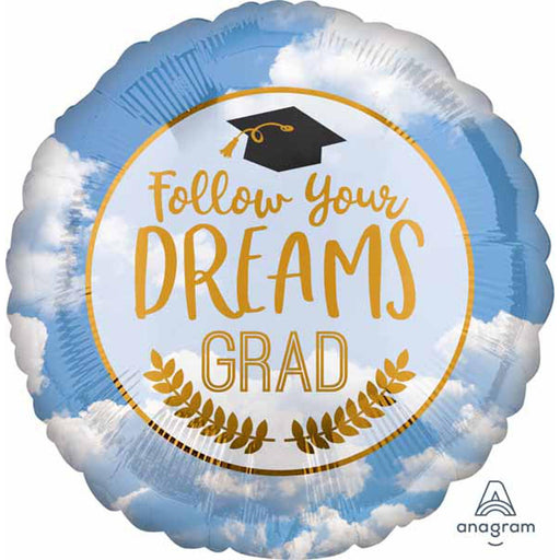 "Follow Your Dreams Grad Balloon Package"