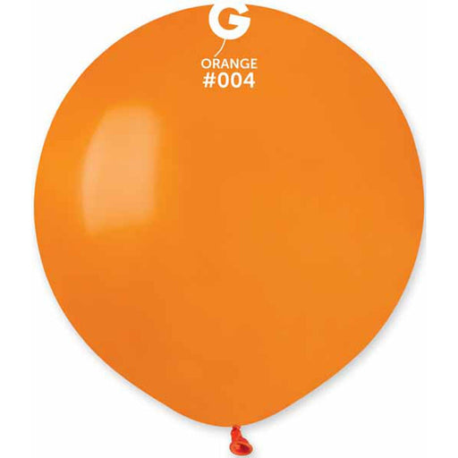 "Gemar Orange Balloons 19" - 25 Pack"