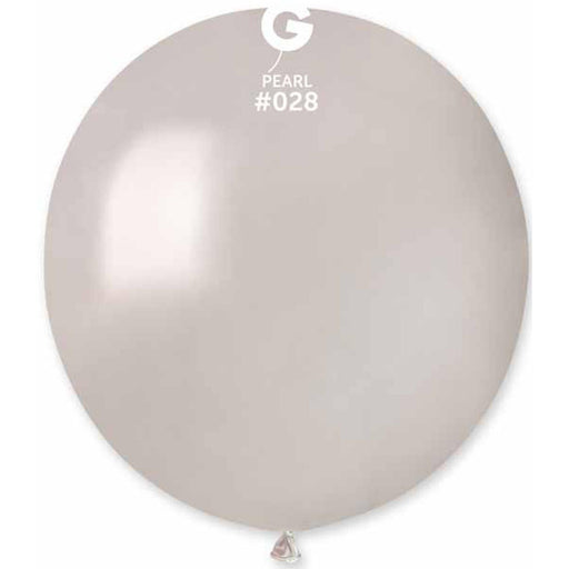 "Gemar Pearl Finish Latex Balloons - 19" #028 (25/Bag)"