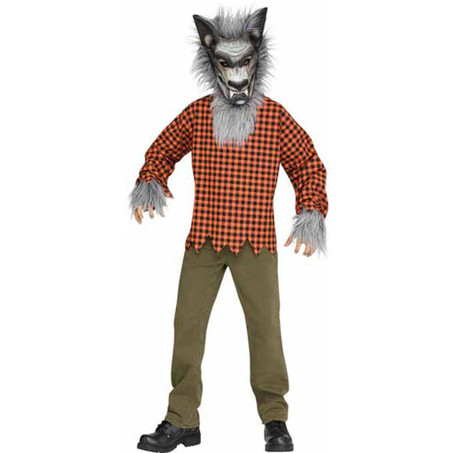 Raging Werewolf Child Costume - Medium 8-10 Size