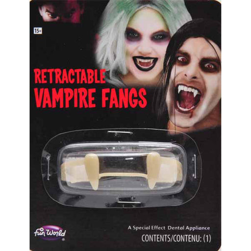 Retractable Vampire Teeth.