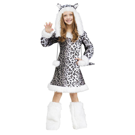 Snow Leopard Costume For Kids 8-10.