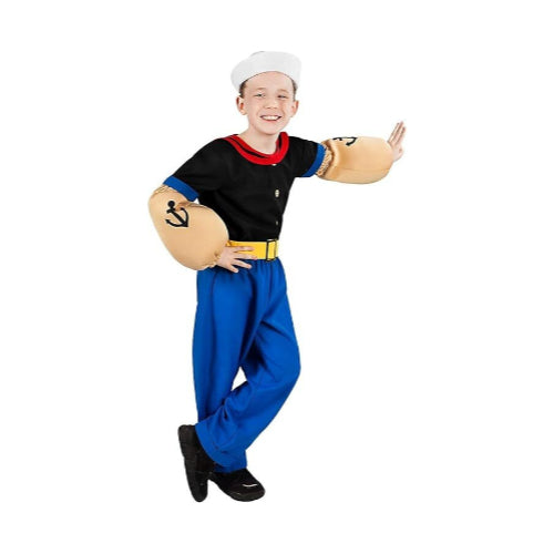 Popeye Comic Sailor Children's Costume