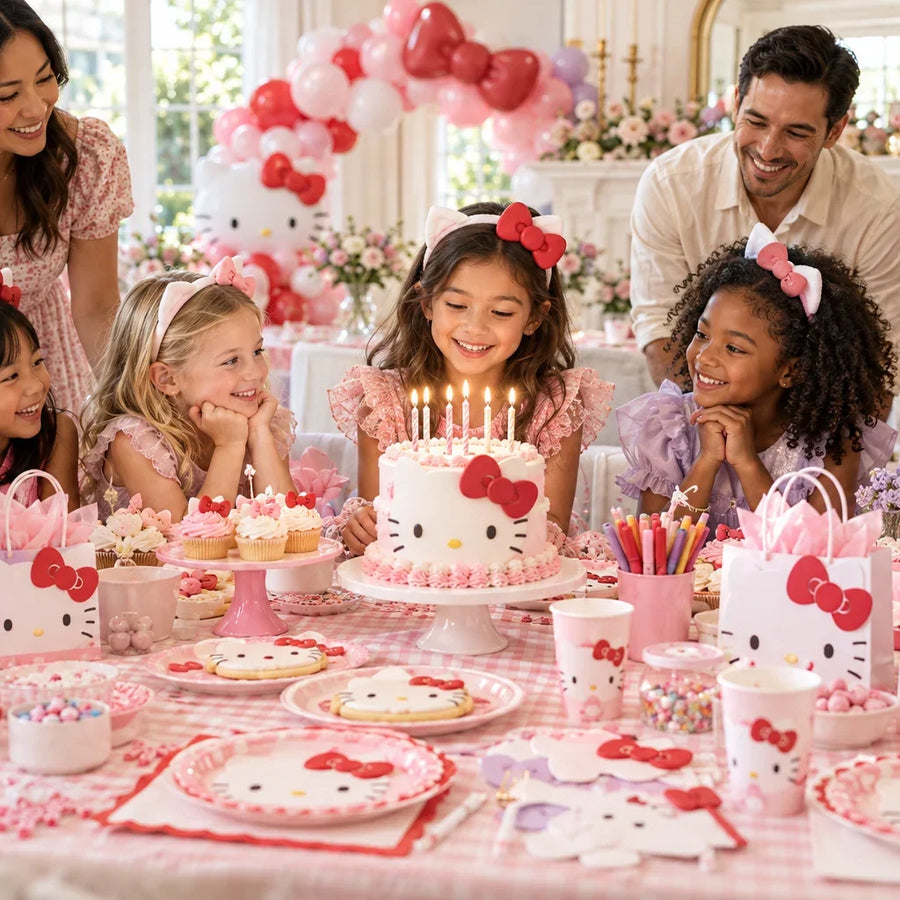 Hello Kitty Birthday Cake and Cupcake Ideas for Beginners