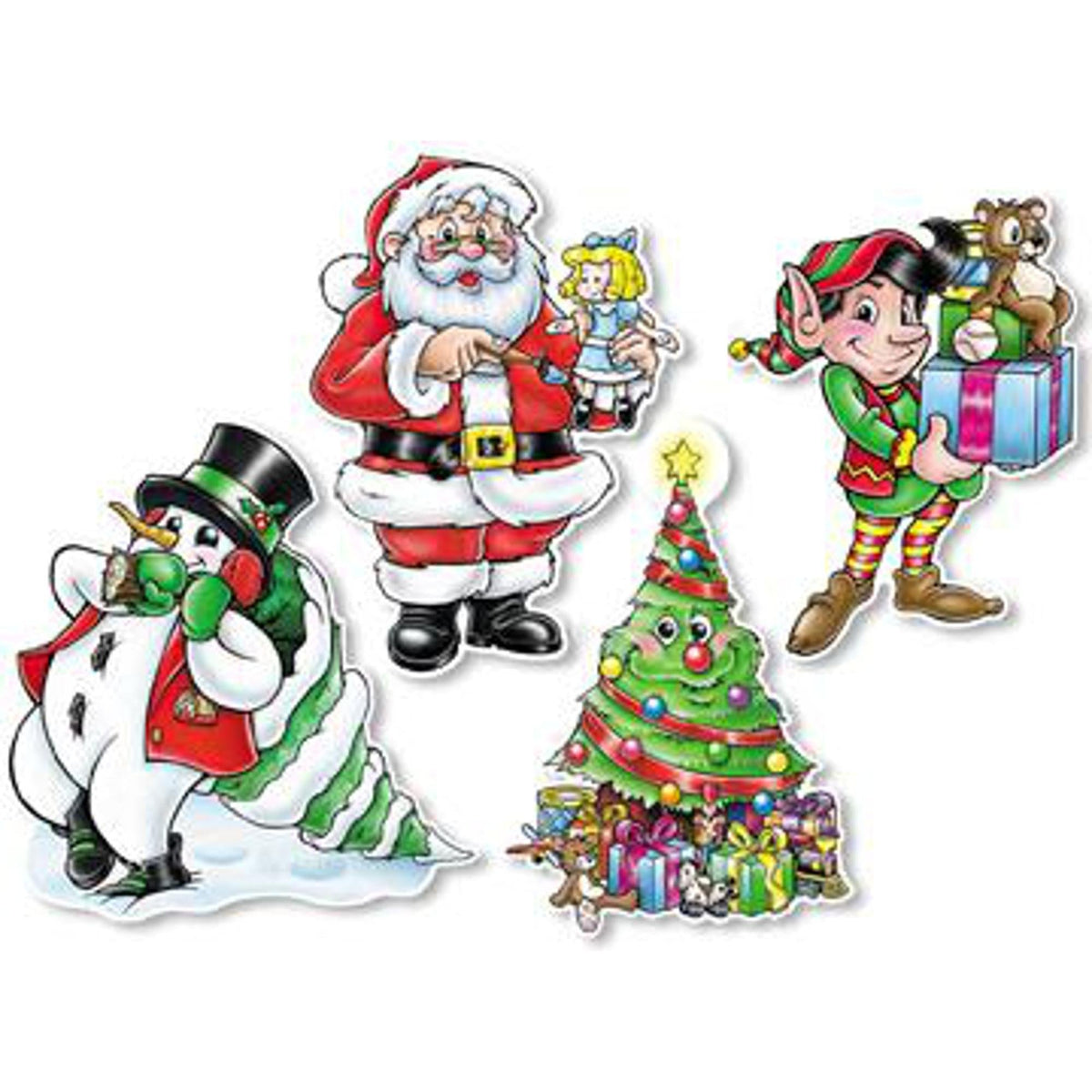 Festive Christmas Cutouts