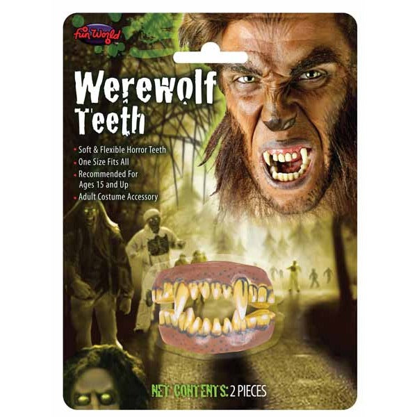 Werewolf Character Teeth Costume Accessory