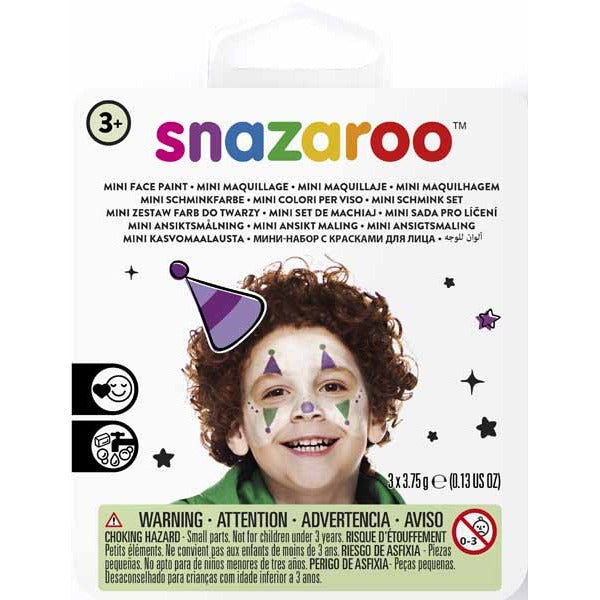 Snazaroo Jester Mini Face Paint Kit