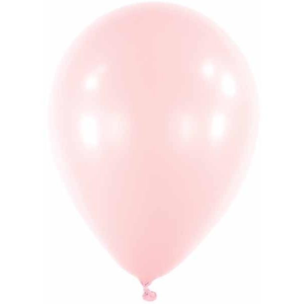 Anagram Macaron Pink Rose 18-Inch Latex Balloons, 50 Count