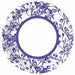 PAPER PLATES 7.6" 8/PK BLUE PORCELAIN