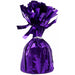 Anagram Purple Foil Balloon Weight