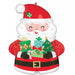Jolly Old Santa 25-Inch Shaped Foil Balloon