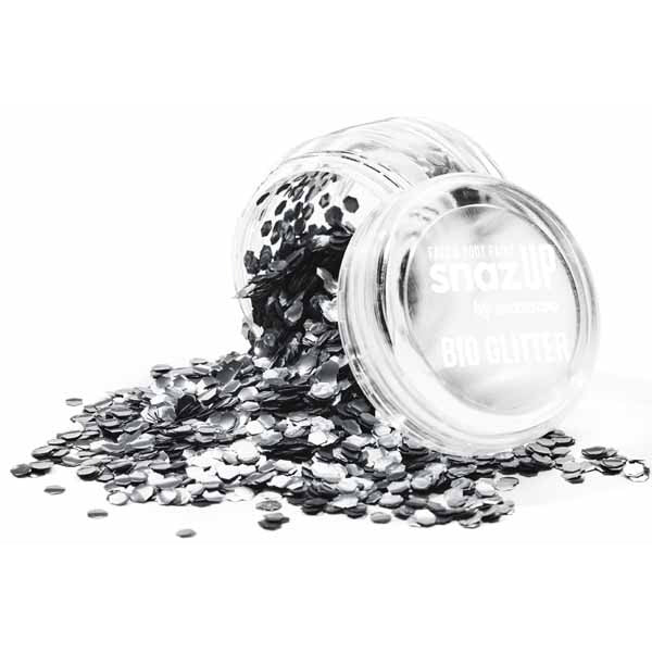 Snazaroo Chunky Silver Bio Glitter, 3 g