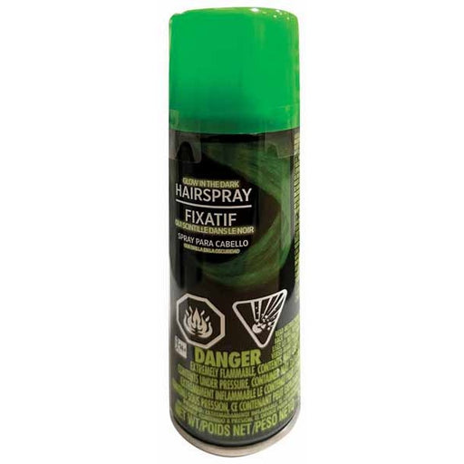 Fluorescent Green Hair Spray, 3 oz