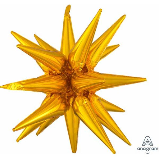 35-Inch Gold Magic Star Foil Balloon