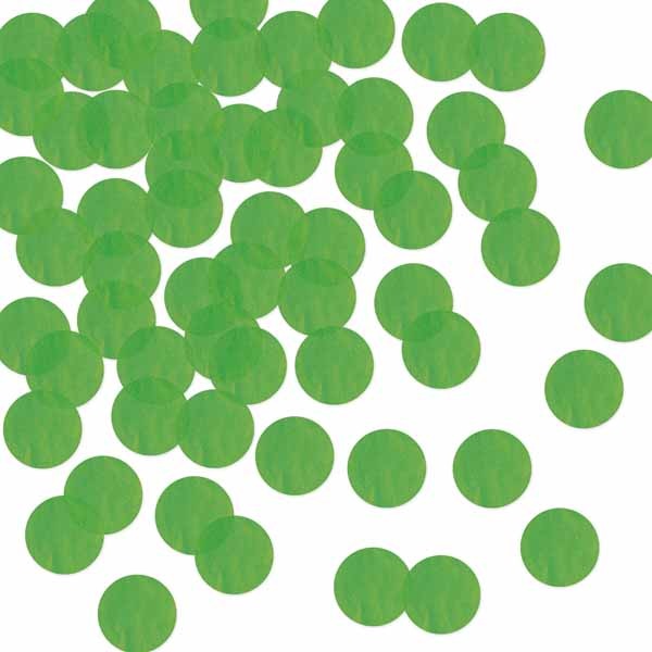Green Tissue Confetti, 8.8 oz Pack