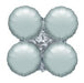 Metallic Silver MagicArch Large Foil Balloon Module
