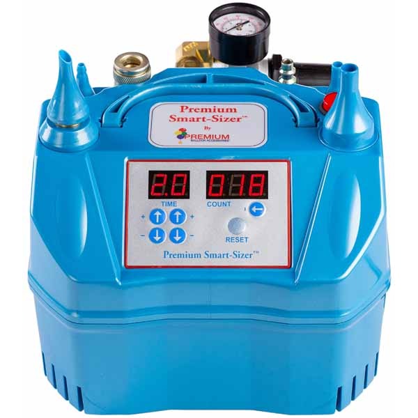Premium Smart-Sizer Digital Gas Balloon Inflator with Foot Pedal