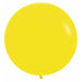 Sempertex Yellow 24-Inch Latex Balloons, 10 Pack