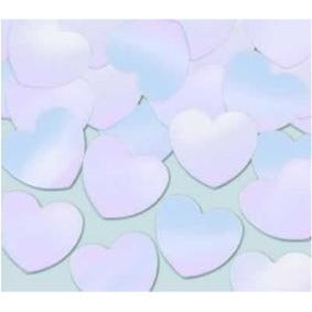 Fanci-Fetti Opal Heart Confetti, 1 oz