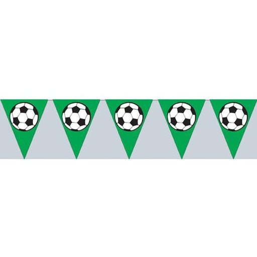 Soccer Ball Pennant Banner