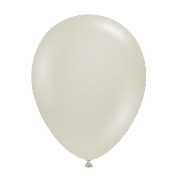 TUFTEX 11-Inch Stone Latex Balloons, 100 Count