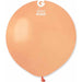 Gemar 19-Inch Peach Latex Balloons #060, 25 Count