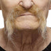 Blonde Fu Manchu Self-Adhesive Moustache