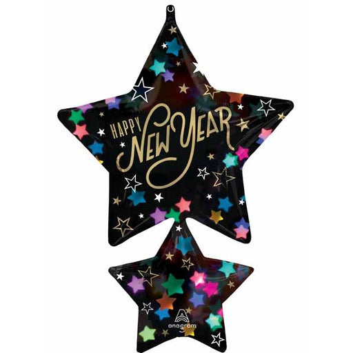 New Year Starlight 37" Foil Balloon