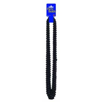 PARTY BEADS -BLACK