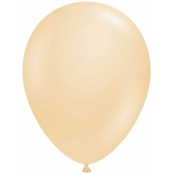 TUFTEX 5-Inch Blush Latex Balloons, 50 Count