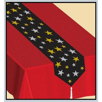 Printed Stars Table Runner for Awards Night