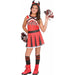 Devils Cheerleader Child Costume, Medium 8/10