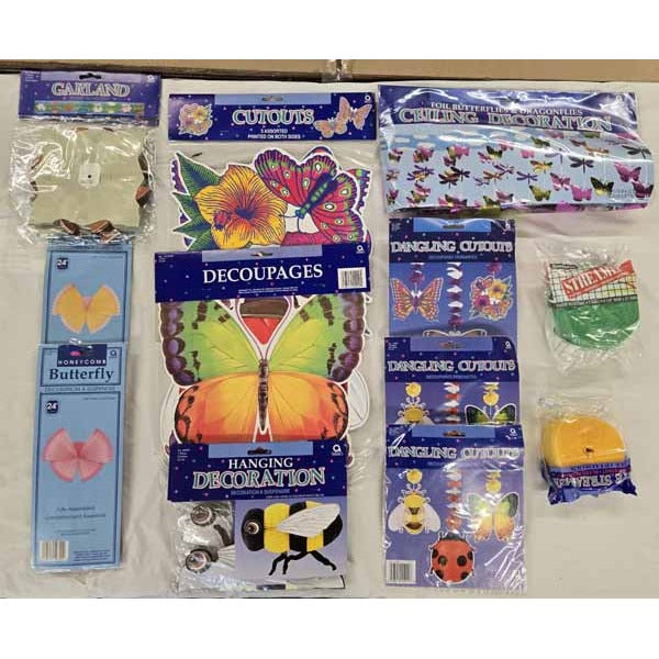 Summer Party Decoration Kit, 22 Pieces