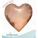 DecoChamp DecoHeart 68 Inch Rose Gold Heart Foil Balloon