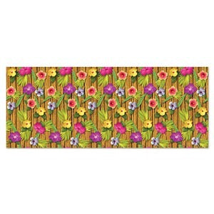 Luau Party Backdrop, 4 ft x 30 ft