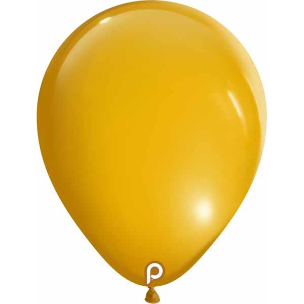 Prima Mango 18-Inch Round Latex Balloons, 25 Pack