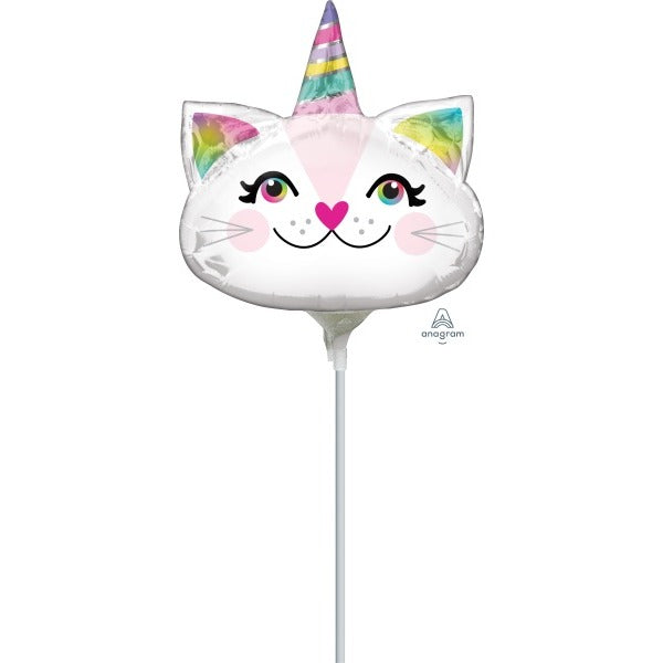 Caticorn Mini Shape Foil Balloon