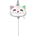 Caticorn Mini Shape Foil Balloon