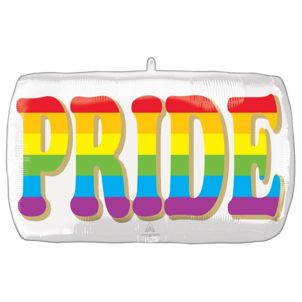 Pride 28-Inch Shaped Foil Balloon