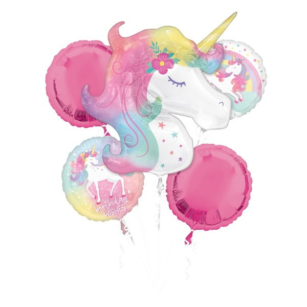 Enchanted Unicorn Foil Balloon Bouquet