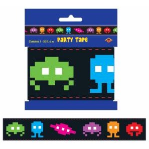 80's Party Tape, 3 Inches x 20 Feet