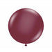 TUFTEX 36-Inch Samba Burgundy Latex Balloons, 2-Pack