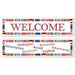 INTERNATIONAL 5' WELCOME BANNERS 2/PK