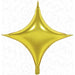 Decochamp Starpoint Gold Foil Balloon, 30 Inch