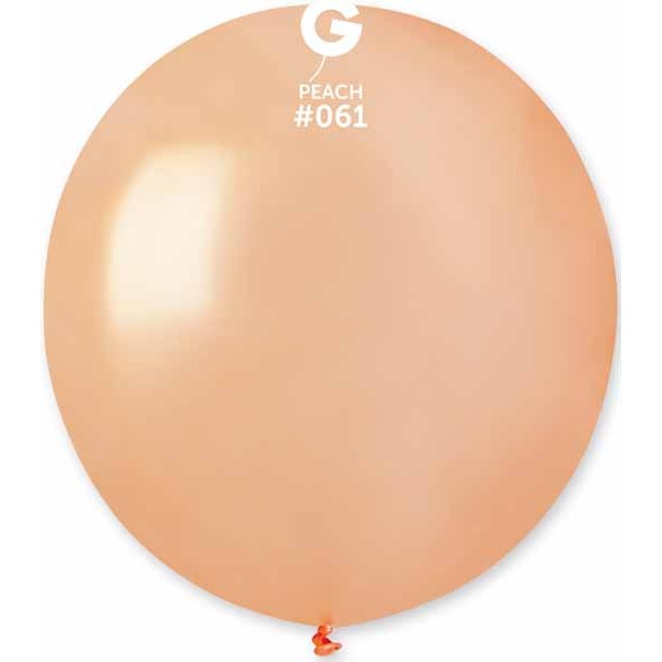 GEMAR 19" METALLIC PEACH #061 25/BAG