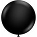 TUFTEX 36-Inch Black Latex Balloons, 2-Pack